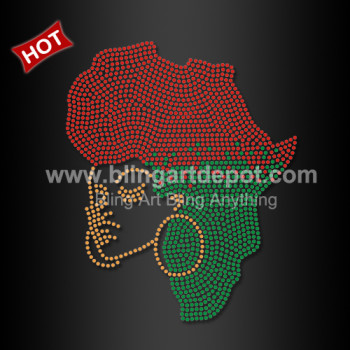 Black History Women Rhinestone Transfer Motif Black History Women Rhinestone Transfer Motif